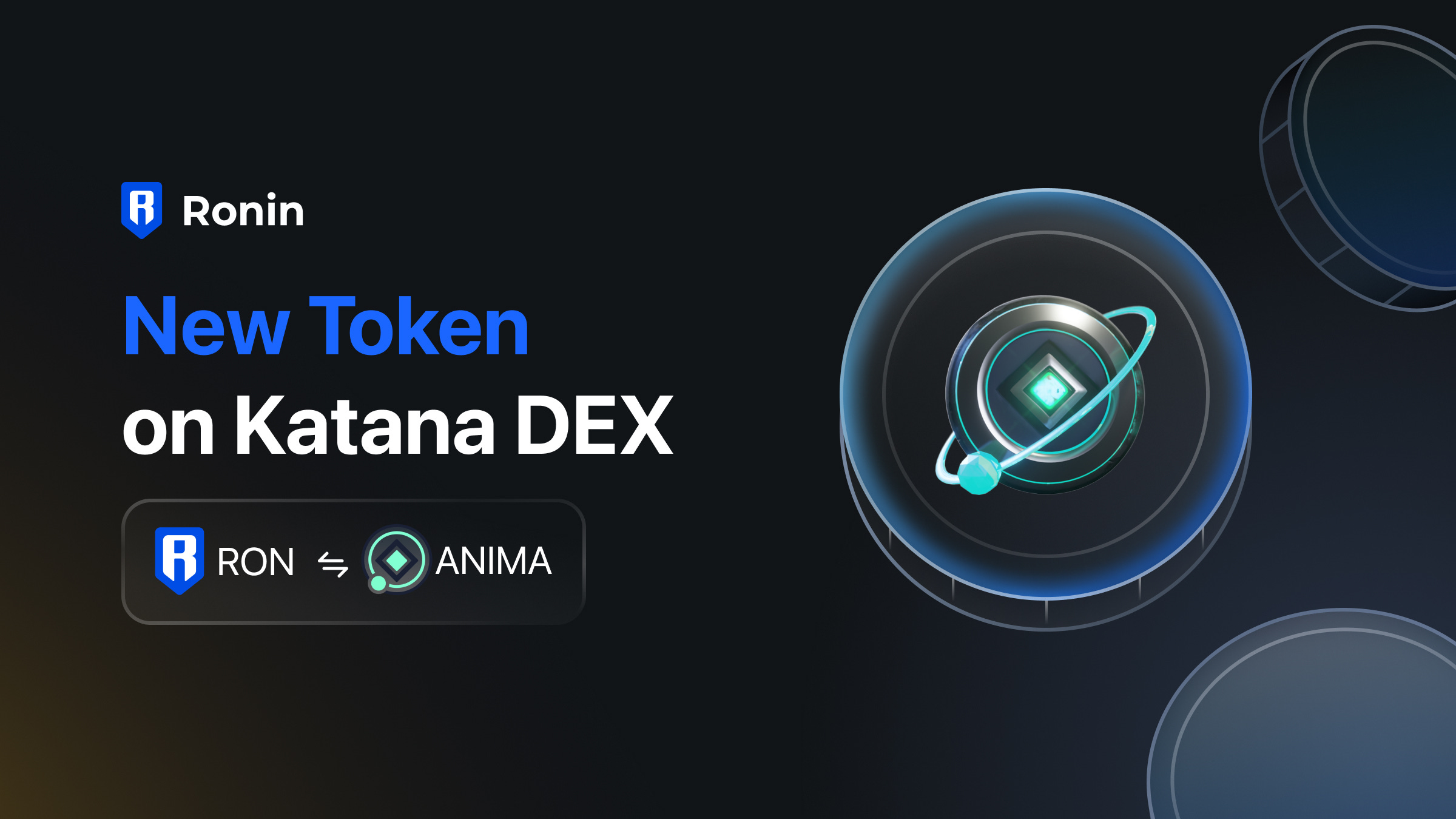 Ronin DEX trading incentives