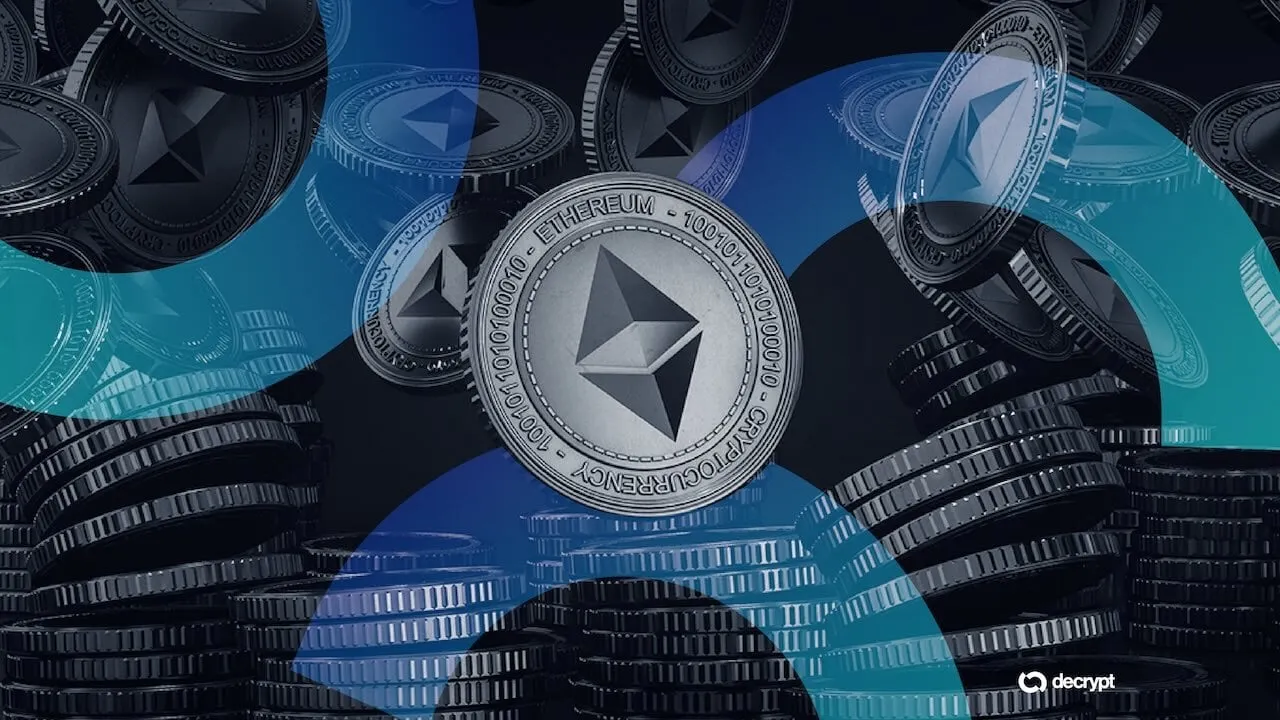 Illustration of Ronin Layer 2 rollups accelerating blockchain transactions with Ethereum-level security, featuring interconnected blockchains and fast-moving digital assets.