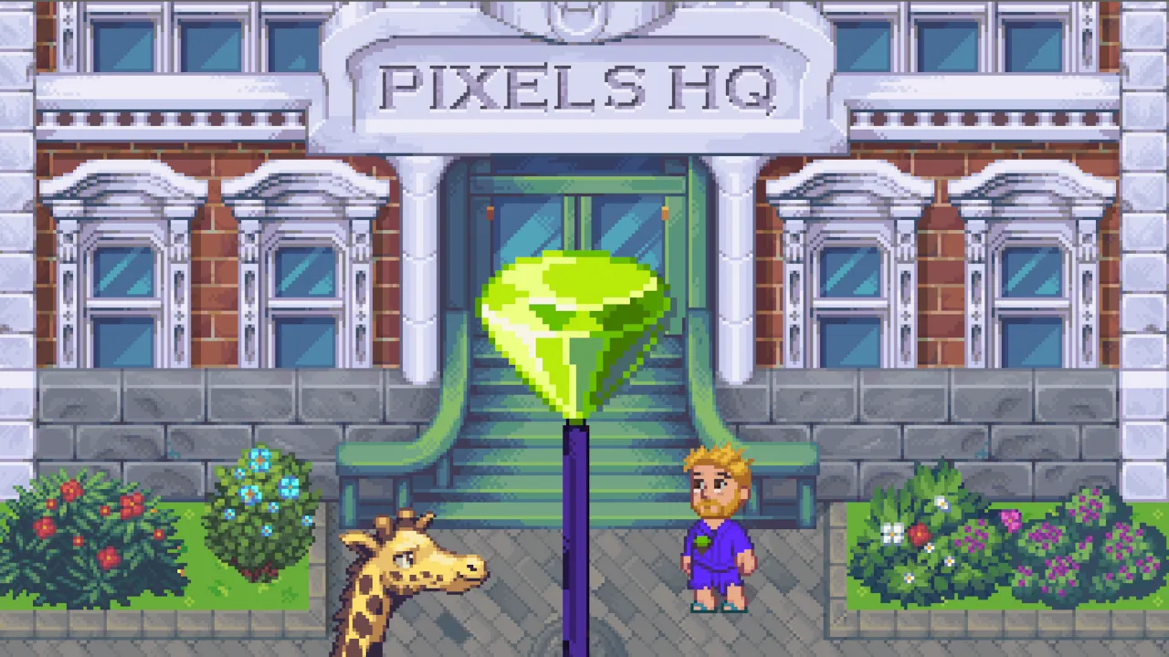 Pixels blockchain game Ronin